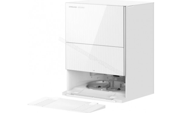 DREAME X60 Pro Ultra Complete Blanc - Vue de la base de chargement