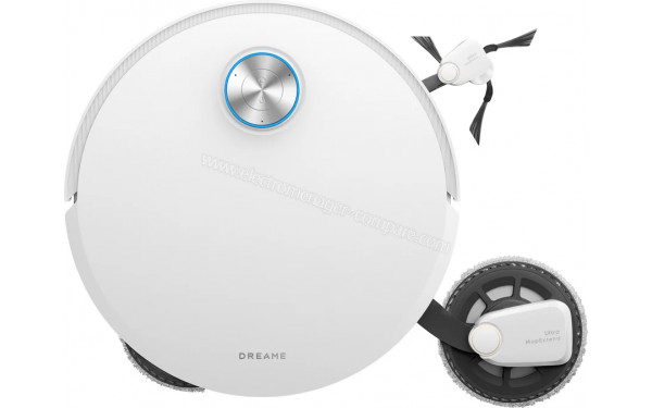 DREAME X60 Pro Ultra Complete Blanc - Vue du dessus