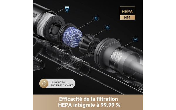 DREAME Z10 - Filtration HEPA