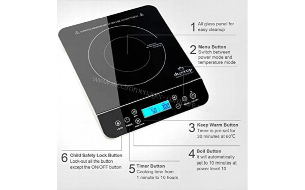 DUXTOP 9600LS-UK - Mise en situation