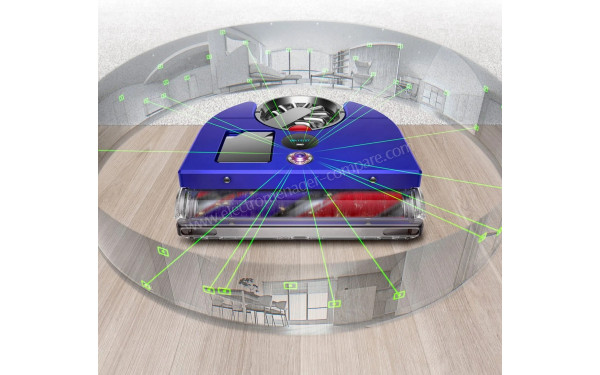 DYSON 360 Vis Nav - Mise en situation