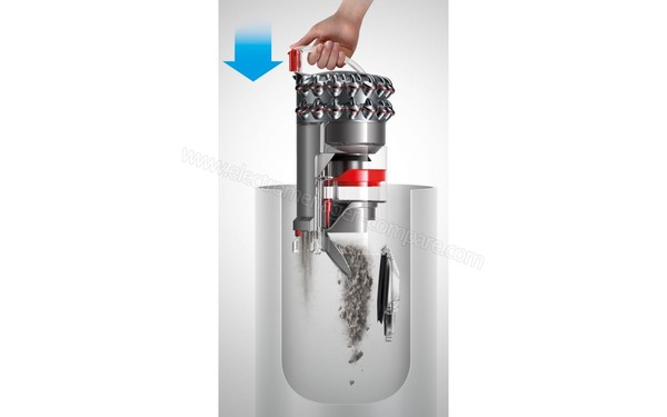 DYSON Cinetic Big Ball Absolute 2 - Vidange (cr&eacute;dit : Boulanger)