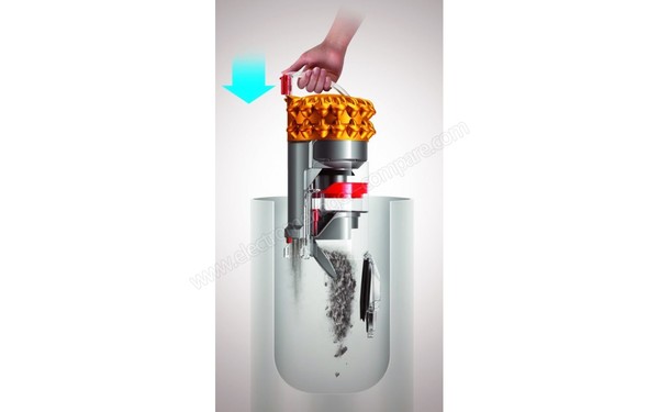 DYSON Cinetic Big Ball Multifloor 2 - Vidage du bac