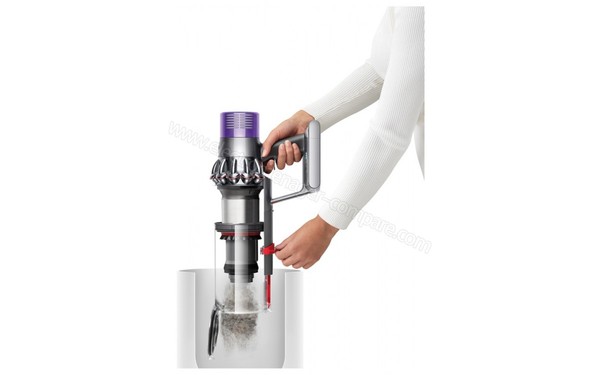 DYSON V10 Motorhead - Vidage (cr&eacute;dit : Darty)