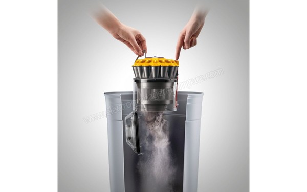DYSON DC33C Stubborn - Vidage du bac