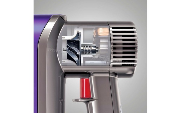 DYSON DC34 Extra - Vue du Moteur (cr&eacute;dit : Boulanger)