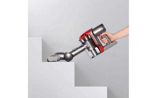 DYSON DC35 Full Kit - Vue de profil sans tube (cr&eacute;dit : Boulanger)