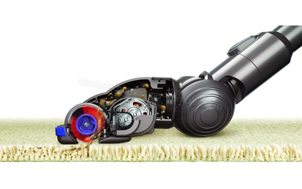 DYSON DC35 - Fonctionnement de la brosse