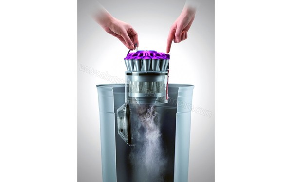 DYSON DC37 Animal Turbine - Vidage du bac