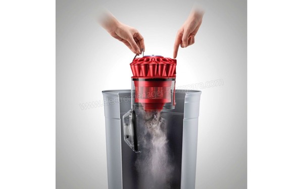 DYSON DC37 Origin Extra - Vidage du bac