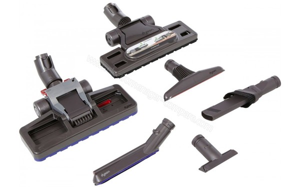 DYSON DC52 Allergy Care - Brosses et accessoires vue du dessus
