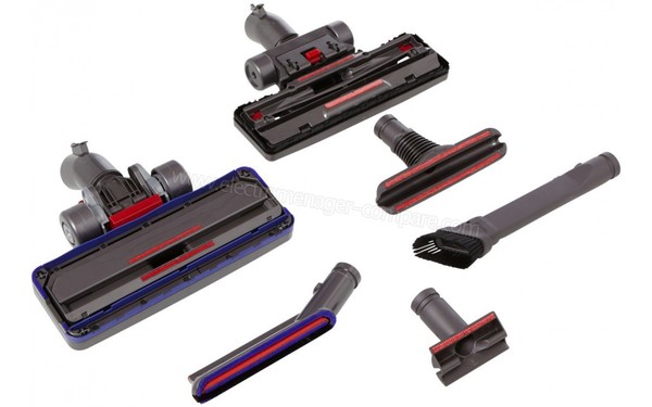 DYSON DC52 Allergy Care - Brosses et accessoires vue du dessous