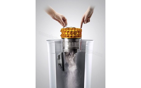 DYSON DC52 Allergy - Vidage du bac