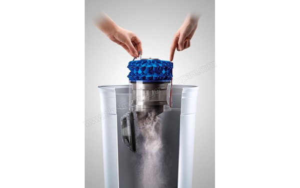 DYSON DC52 Complete Parquet - Vidage du bac
