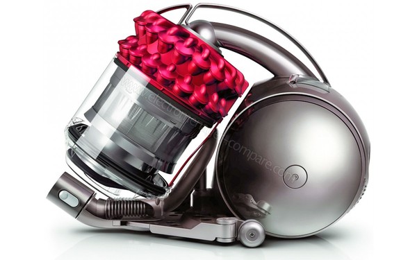 DYSON DC52 Multifloor Rouge - Vue de profil corps seul