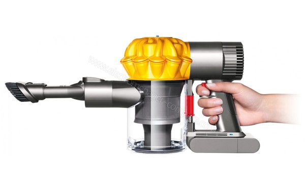 DYSON DC62+ - Vue de profil &agrave; main