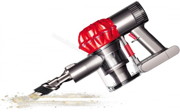 DYSON DC62 v2 - Vue de profil aspirateur &agrave; main (n&deg;2) (cr&eacute;dit : Boulanger)