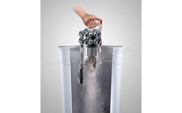 DYSON DC63 Allergy - Vidage du bac