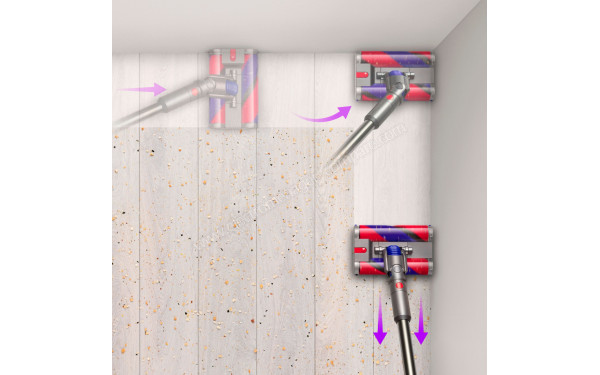 DYSON Omni-glide 2023 - D&eacute;placement ais&eacute; le long des murs et dans les coins