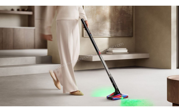 DYSON Pencilvac Fluffycones - Mise en situation