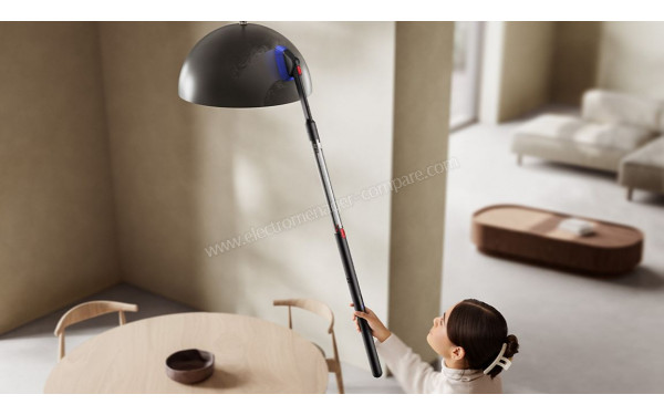 DYSON Pencilvac Fluffycones - Mise en situation