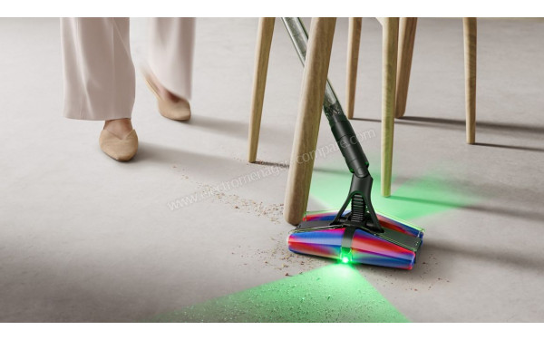 DYSON Pencilvac Fluffycones - Mise en situation