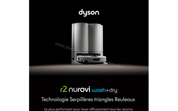 DYSON R2 Nurovi wash+dry - Mise en situation