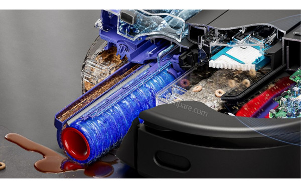 DYSON Spot+Scrub Ai - Brosse rotative auto-nettoyante