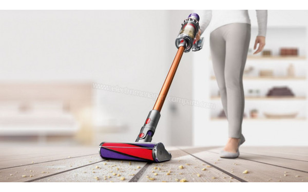 DYSON V10 Fluffy Gris - Brosse Cyclone V10 Fluffy