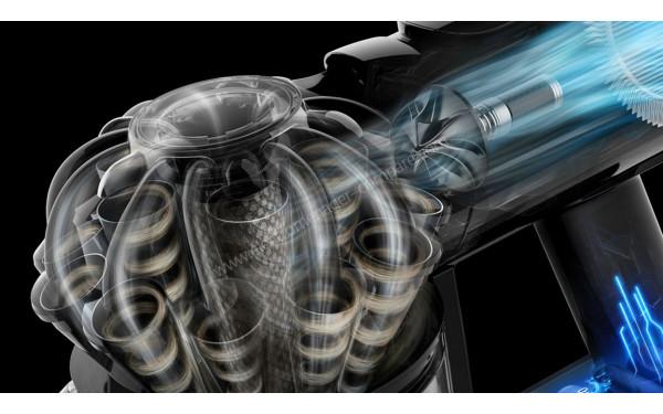 DYSON V10 Konical Auto Empty Dock Noir - Puissance d'aspiration