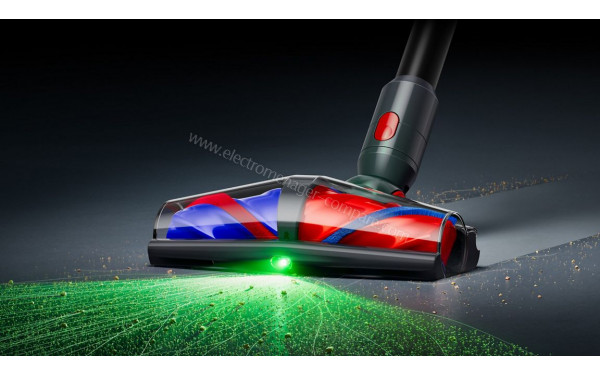 DYSON V10 Konical Auto Empty Dock Noir - Brosse avec &eacute;clairage