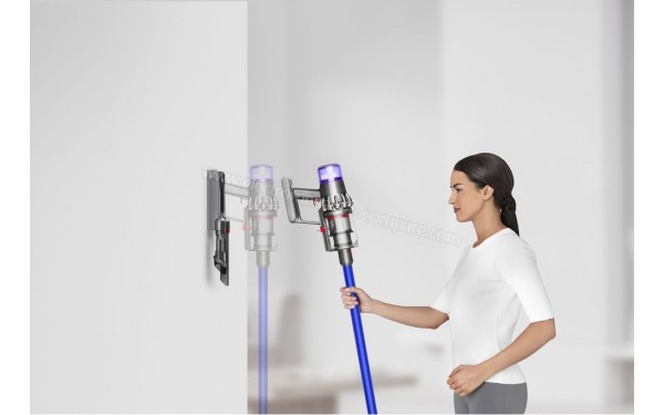 DYSON V11 Absolute - Support de charge (cr&eacute;dit : Boulanger)