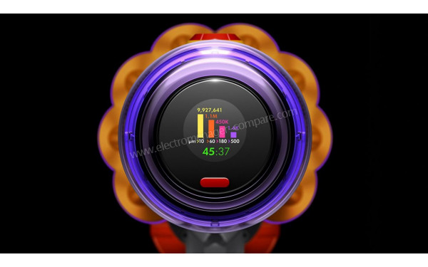 DYSON V12 Detect Slim - Ecran de commandes