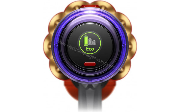 DYSON V12 Slim Absolute - Vue de l'&eacute;cran