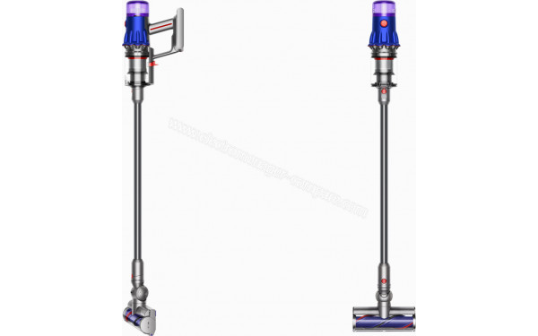 DYSON V12 Slim Motorhead - Vues de profil et de face
