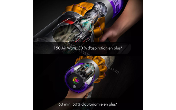 DYSON V15 Detect Absolute 2026 - Mise en situation