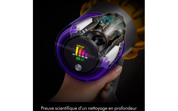 DYSON V15 Detect Absolute 2026 - Ecran de contr&ocirc;le