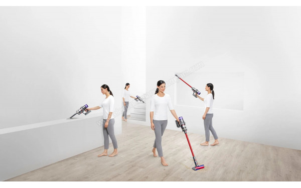 DYSON V15 Origin Rouge - Mise en situation