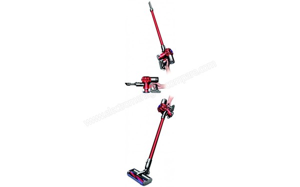 DYSON V6 Flexi - Flexibilit&eacute; (cr&eacute;dit : Boulanger)
