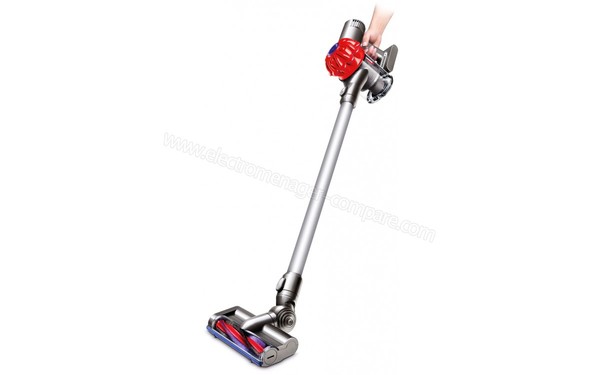 DYSON V6 Slim Extra - Vue 3/4 droite n&deg;2 (cr&eacute;dit : Boulanger)