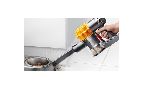 DYSON V6 Top Dog - Vue avec long suceur