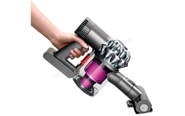 DYSON V6 Trigger + Rose - Vue 3/4 gauche