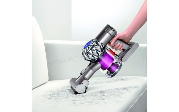 DYSON V6 Trigger + Rose - Vue 3/4 droite
