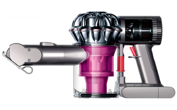 DYSON V6 Trigger + Rose - Vue de profil moteur visible
