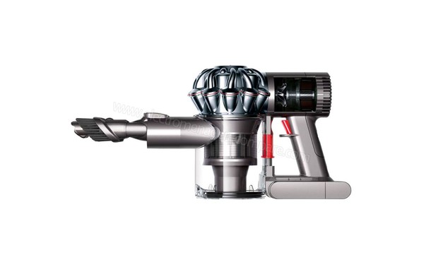 DYSON V6 Trigger - Vue de profil avec moteur visible (cr&eacute;dit : Boulanger)