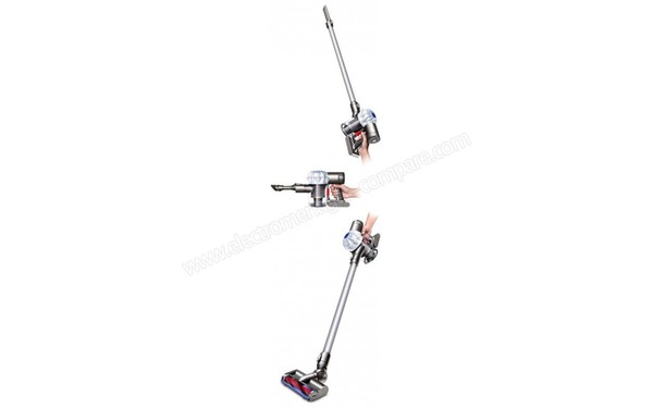 DYSON V6 - Flexibilit&eacute; (cr&eacute;dit : Boulanger)