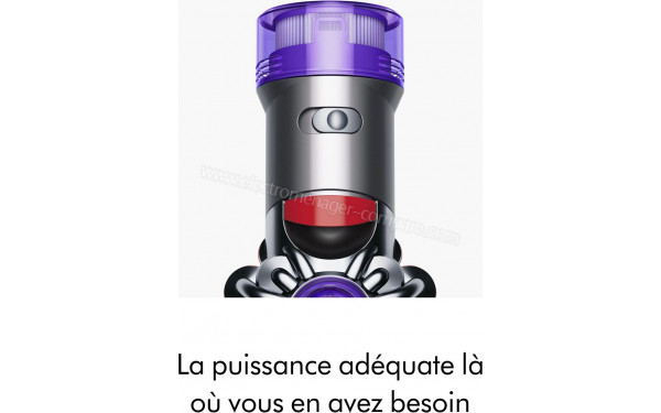 DYSON V7 Advanced - Mise en situation