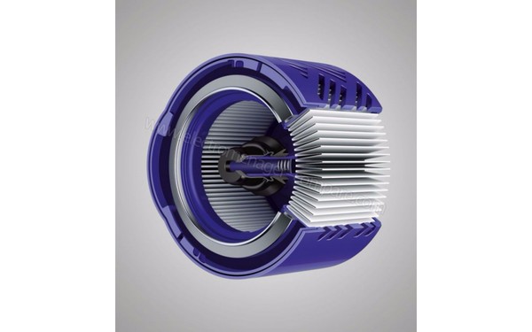 DYSON V8 Absolute Pro - Filtre apr&egrave;s moteur (cr&eacute;dit : Boulanger)