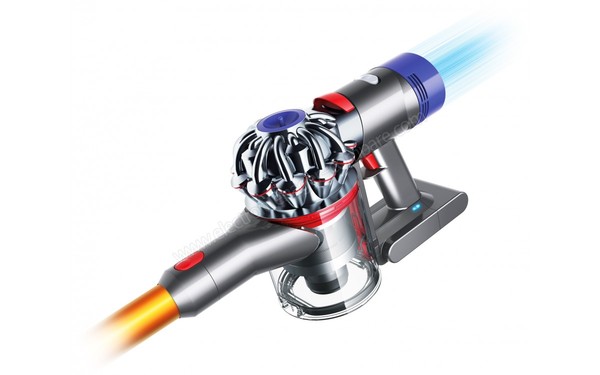DYSON V8 Absolute - Syst&egrave;me d'aspiration n&deg;1 (cr&eacute;dit : Boulanger)