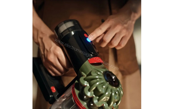 DYSON V8 Cyclone V2 - Boutons de commandes